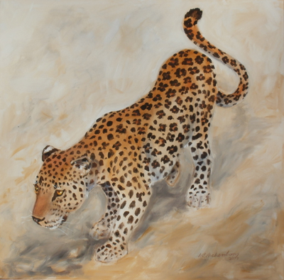 Bild Leopard von Uli Aschenborn